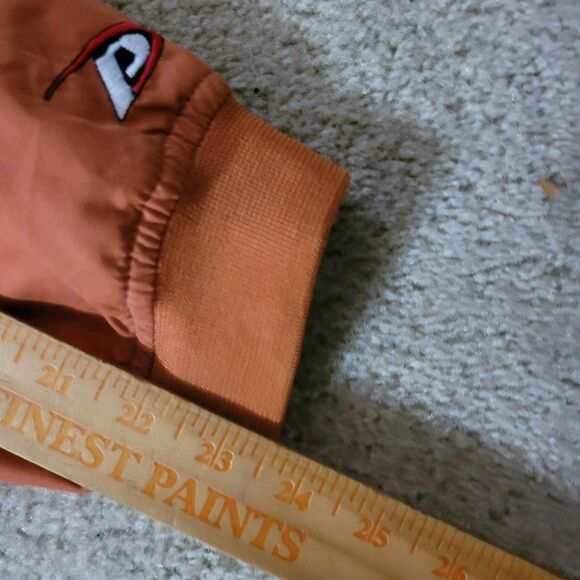 Vtg Texas Longhorns Windbreaker Jacket Mens XXL Burnt Orange ProPlayer 90's Y2K - Picture 8 of 15